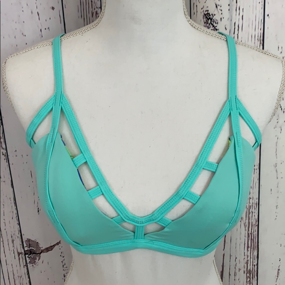 Maaji Bikini Top, Reversible, Size Medium